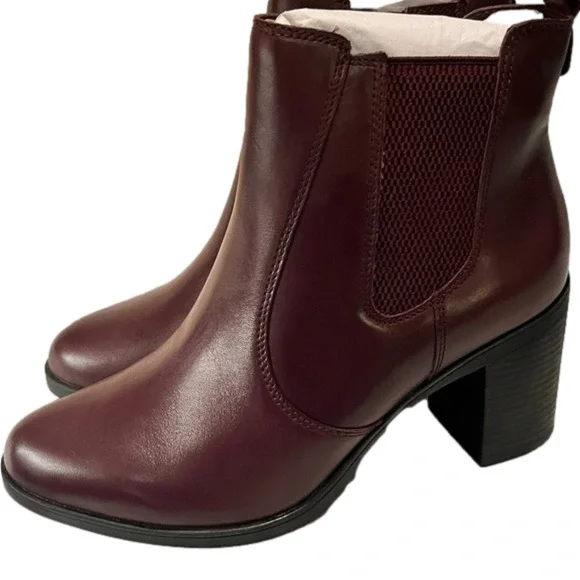 𝅺New! Giani Bernini Womens Korma Leather Almond Toe Ankle Chelsea - Picture 7 of 15